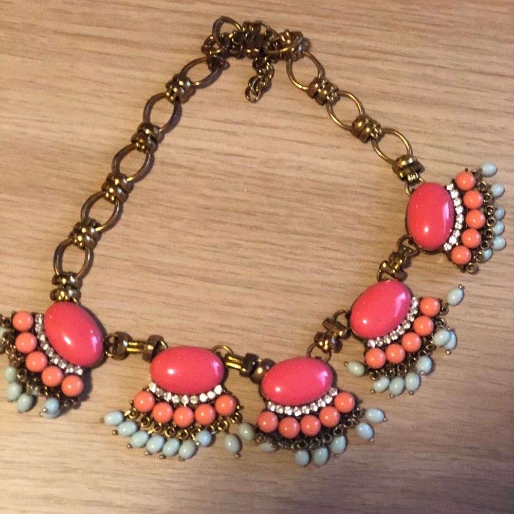 Multi Colored Statement Necklace!